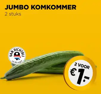 Jumbo JUMBO KOMKOMMER aanbieding