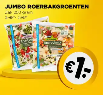 Jumbo JUMBO ROERBAKGROENTEN aanbieding