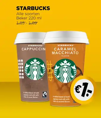 Jumbo STARBUCKS aanbieding