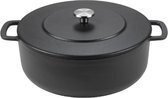 Bol.com Combekk Sous Chef gietijzeren braadpan - 28cm - zwart aanbieding