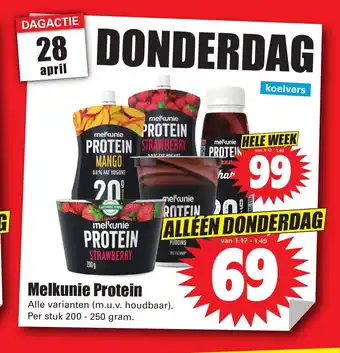 Dirk Melkunie Protein per stuk 200-250 gram aanbieding