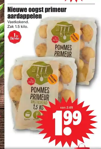 Dirk Nieuwe oogst primeur aardappelen zak 1,5 kilo aanbieding