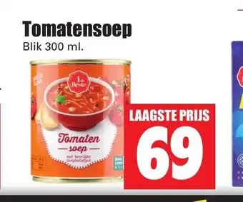 Dirk Tomatensoep blik 300 ml aanbieding