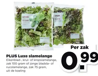 PLUS PLUS Luxe slamelange 100 gram aanbieding