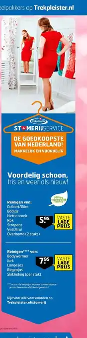 Trekpleister Voordelig schoon aanbieding