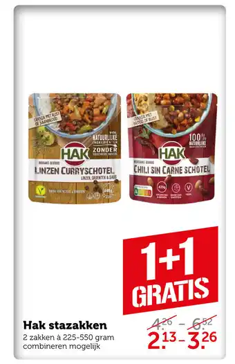 CoopCompact Hak stazakken 225-550 gram aanbieding