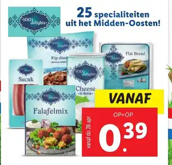 Lidl Specialiteiten uit het Midden-Oosten aanbieding