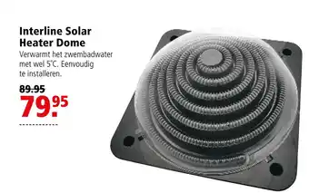 Welkoop Interline Solar Heater Dome - Zwembad verwarming 5L aanbieding