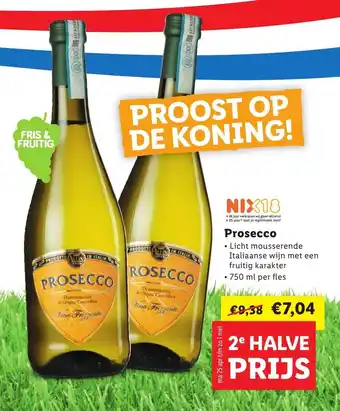 Lidl Prosecco 750 ml aanbieding