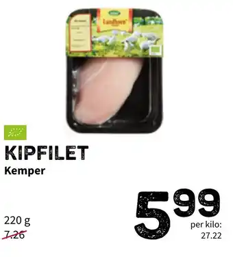 Ekoplaza Kemper Kipfilet 220g aanbieding