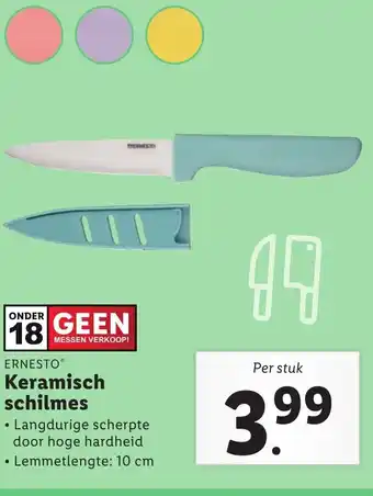 Lidl Ernesto Keramsich schilmes aanbieding