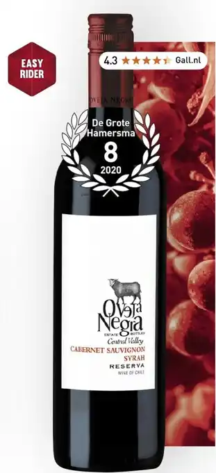 Gall & Gall Oveja Negra Cabernet Sauvignon Syrah 2020 aanbieding