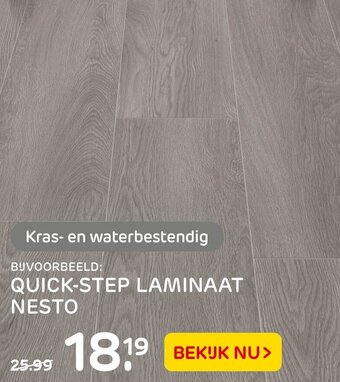 Praxis Quick-step laminaat nesto aanbieding