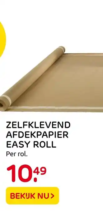 Praxis Zelfklevend afdekpapier easy roll aanbieding