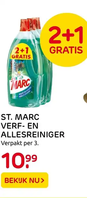 Praxis St. marc verf- en allesreiniger aanbieding