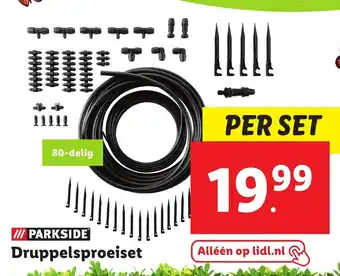 Lidl Druppelsproeiset aanbieding