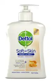 De Online Drogist Dettol Handzeep Antibacterieel Extra Care Honing & Galamboter 250ML aanbieding