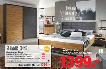 Budget Home Store Slaapkamer Tessa aanbieding