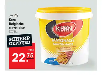 Sligro Kern Belgische mayonaise emmer 10 liter aanbieding