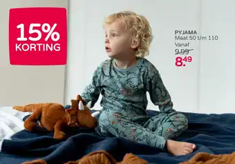 Prenatal Pyjama maat 50 t/m 110 aanbieding