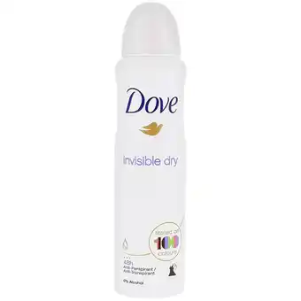 Action Dove deodorant Invisible Dry aanbieding