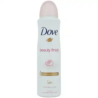 Action Dove deodorant Beauty Finish aanbieding