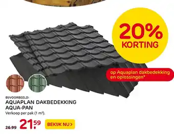 Praxis Aquaplan dakbedekking aqua-pan aanbieding