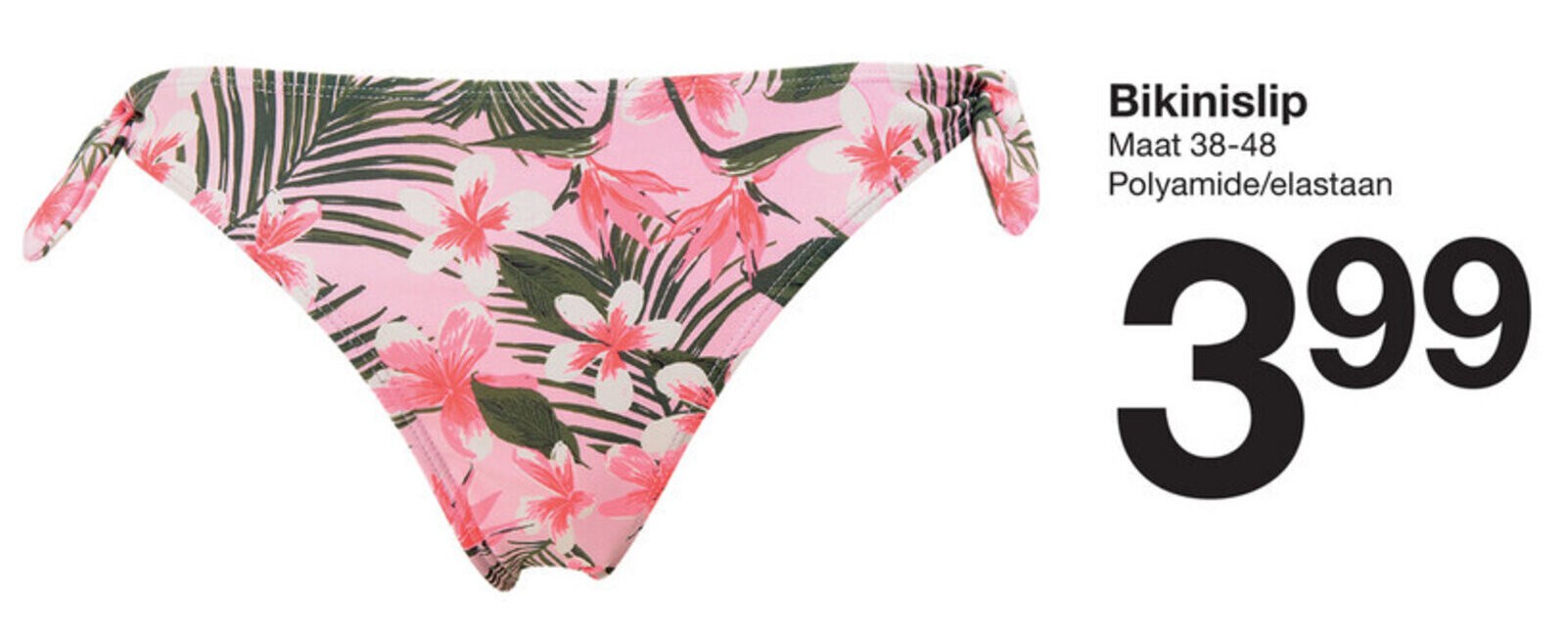 Bikinislip aanbieding bij Zeeman