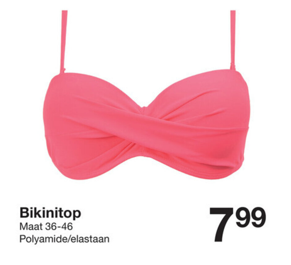 Bikinitop aanbieding bij Zeeman