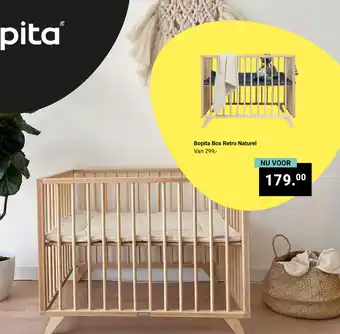 Van Asten BabySuperstore Bopita Box retro naturel aanbieding