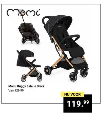 Van Asten BabySuperstore Momi Buggy estelle black aanbieding