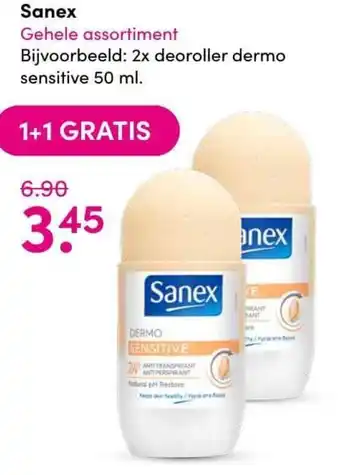 DA Sanex 50ml aanbieding