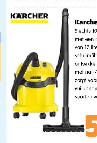 Plentyparts Karcher alleszuiger 1000 watt aanbieding