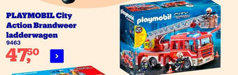 Bol.com Playmobil City Action Brandweer ladderwagen aanbieding