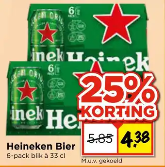 Vomar Voordeelmarkt Heineken Bier aanbieding