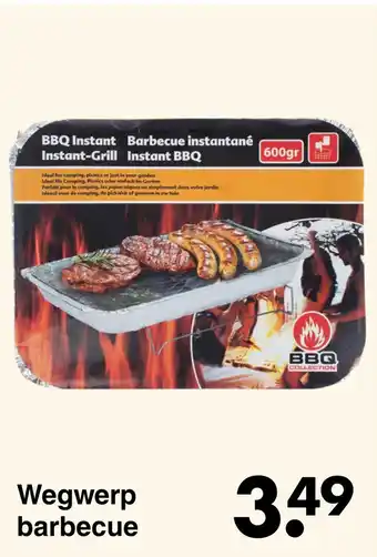 Wibra Wegwerp barbecue aanbieding