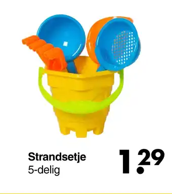 Wibra Strandsetje aanbieding