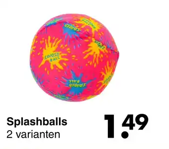 Wibra Splashballs aanbieding