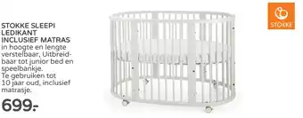 Prenatal Stokke sleepi ledikant inclusief matras aanbieding