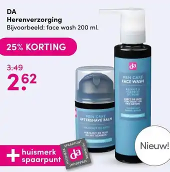 DA DA Herenverzorging 200ml aanbieding