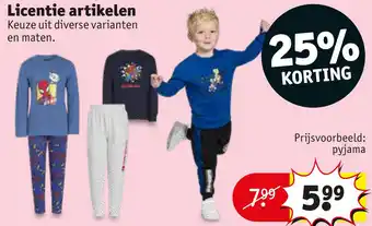 Kruidvat Licentie artikelen aanbieding