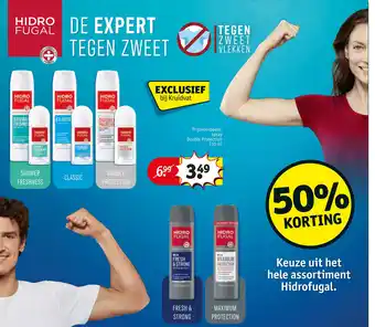 Kruidvat Keuze uit het hele assortiment Hidrofugal. aanbieding