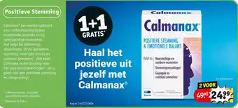 Kruidvat Haal het positieve uit jezelf met Calmanax® aanbieding