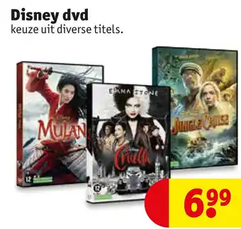 Kruidvat Disney dvd aanbieding