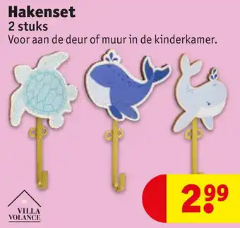 Kruidvat Hakenset 2 stuks aanbieding