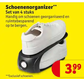 Kruidvat Schoenenorganizer* aanbieding