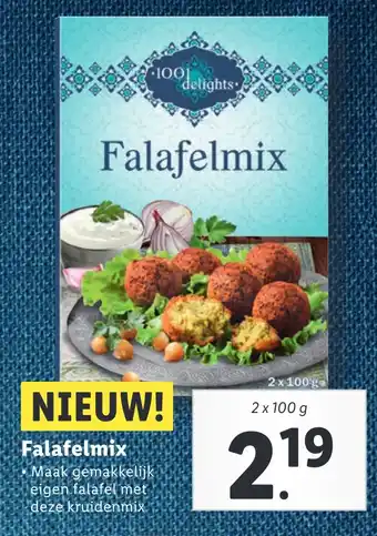 Lidl Falafelmix aanbieding