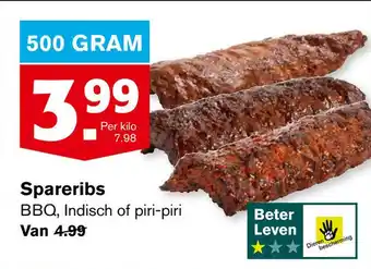 Hoogvliet Spareribs aanbieding