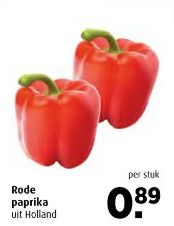 Boni Rode paprika aanbieding