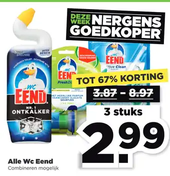 PLUS Alle Wc Eend aanbieding